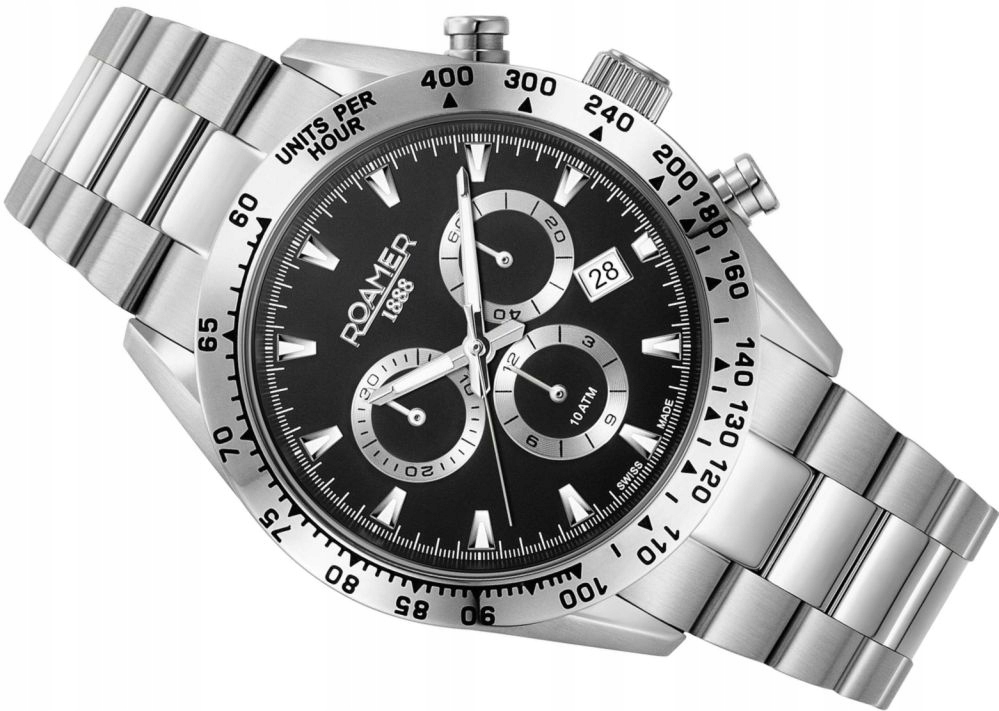Švýcarské Nové Pánské Hodinky Roamer Monza 100