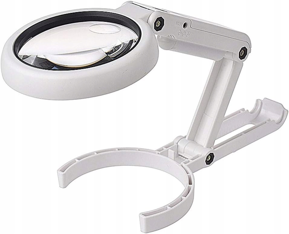 Lupa szklana lampa sto?owa 5X/11X sk?adana lupa