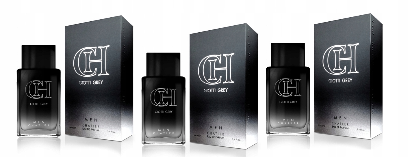 Chatler Ch Giotti Grey 3x100 ml parfémovaná voda