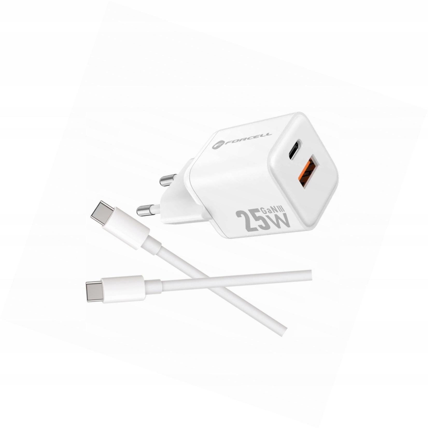 Szybka ładowarka Gan 25W z długim kablem Usb-c do Samsung Galaxy A41