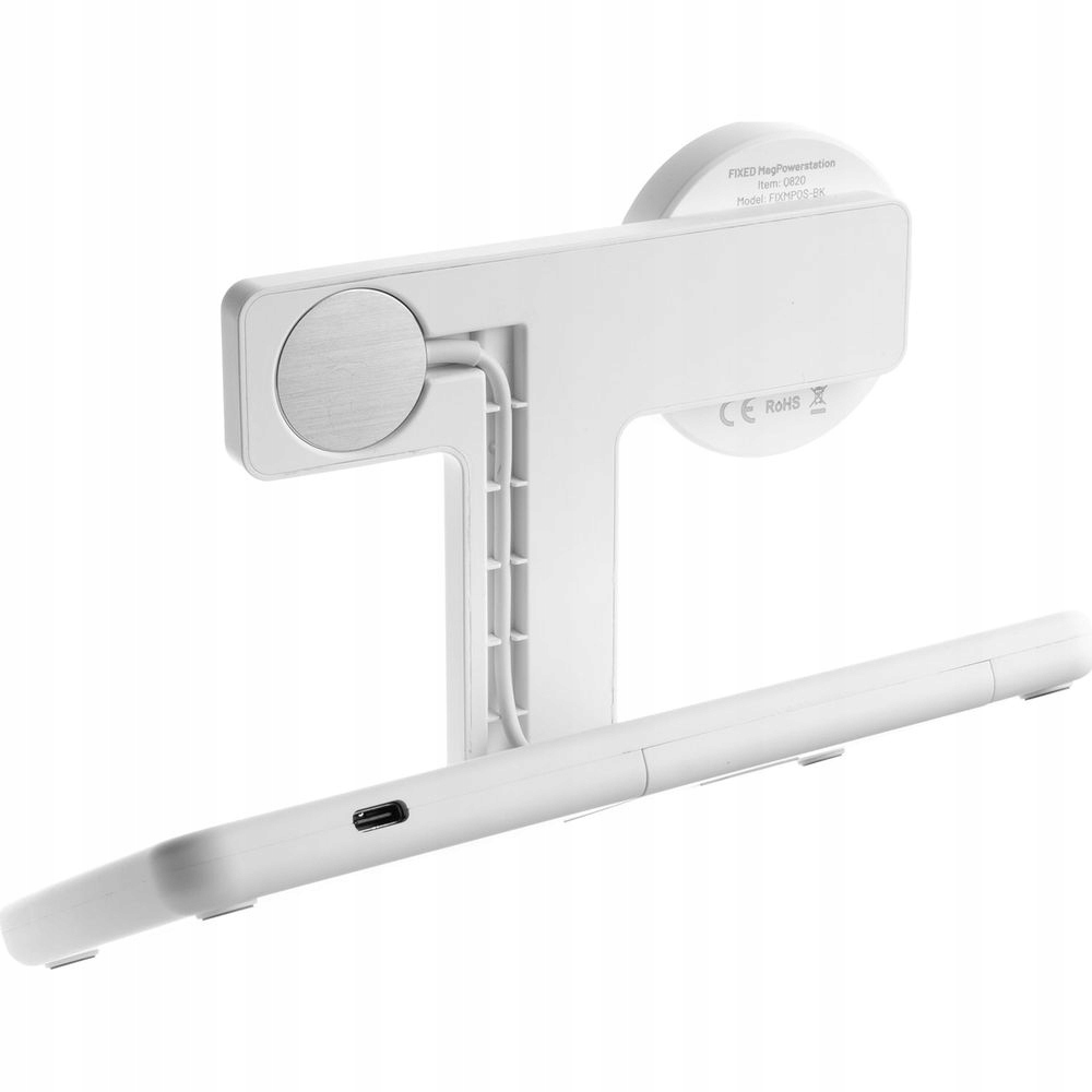 Ładowarka bezprzewodowa 3w1 do MagSafe Qi do Apple Watch, smartfona, Fixed Kod producenta FIXMPOS-WH