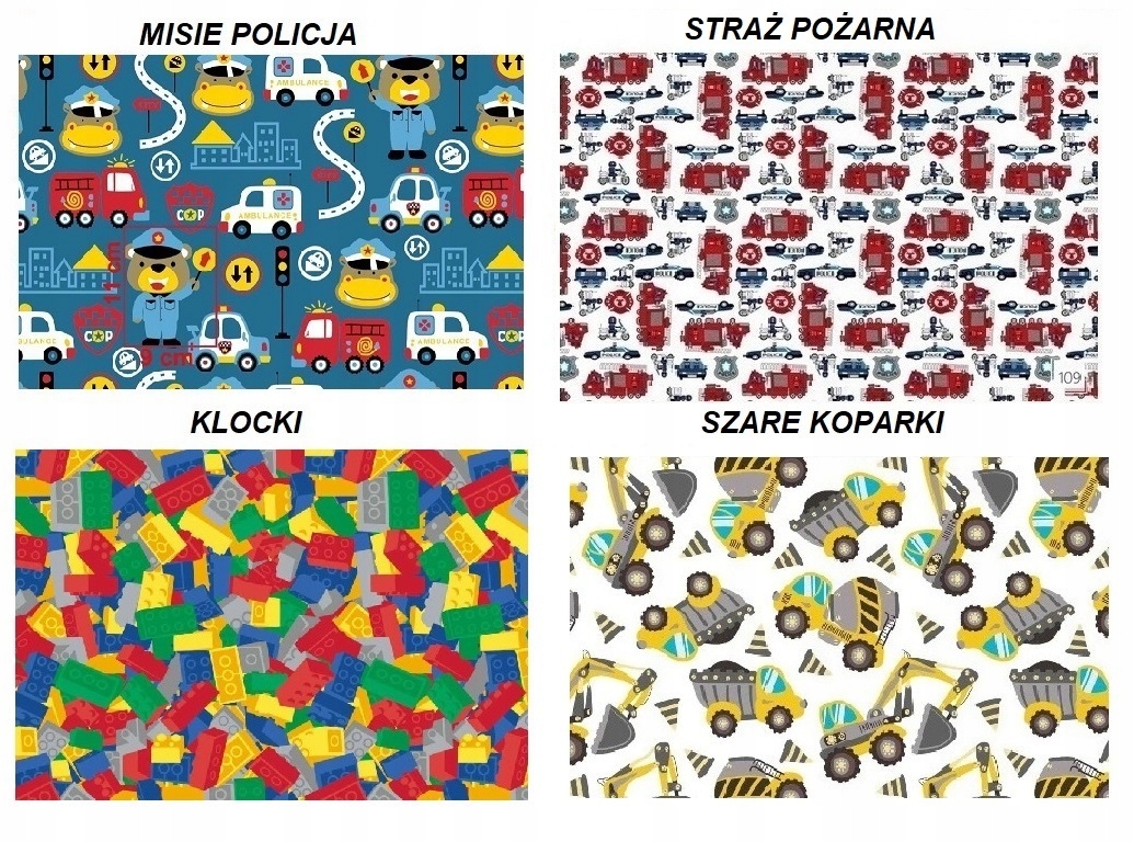 LaMinia 2-EL.POŚCIEL DO ŁÓŻECZKA 100x160 + 50x60 DUŻO WZORÓW atest Płeć chłopcy dziewczynki