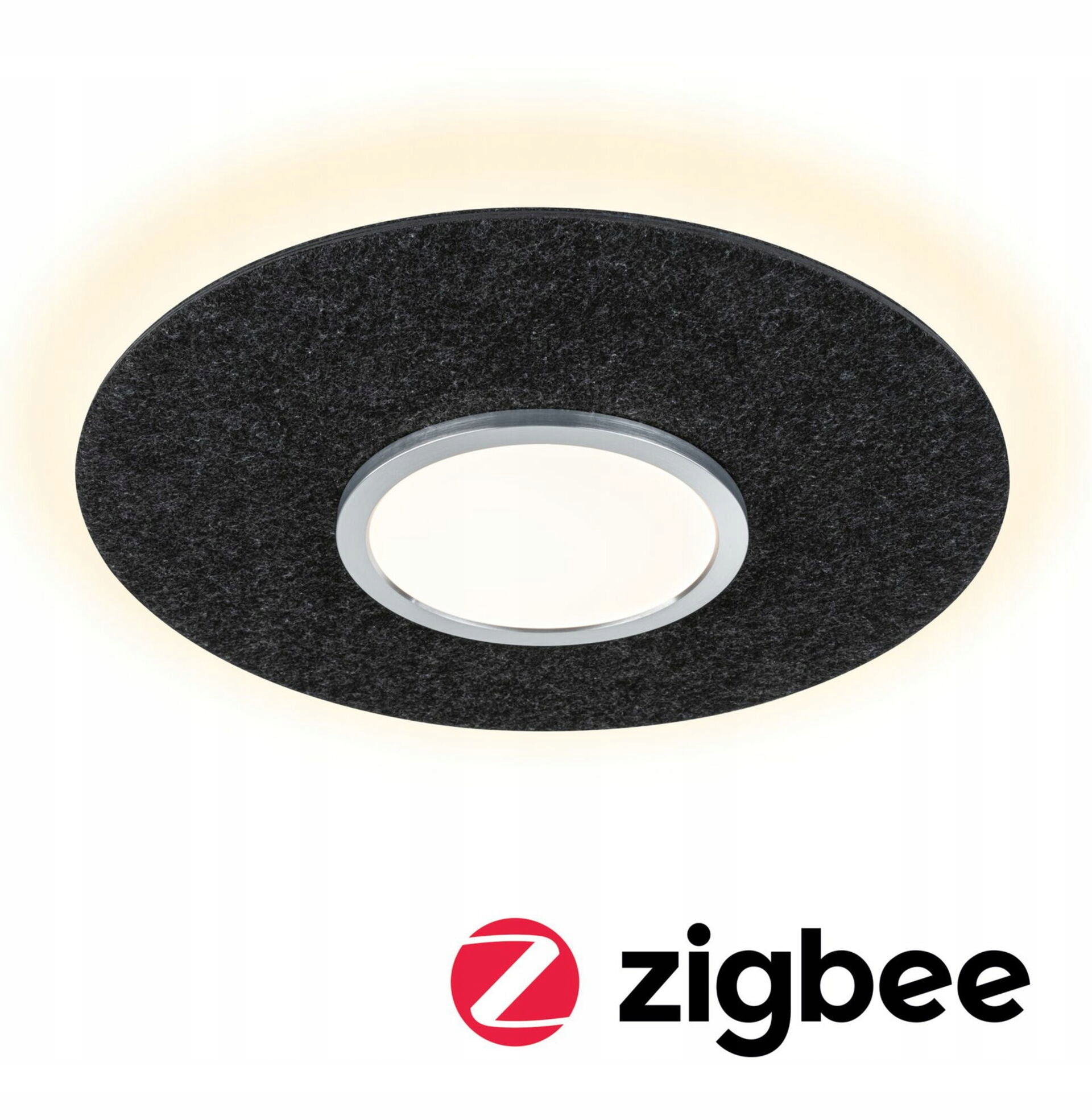 Paulmann Led stropné smart svietidlo Zigbee Tulga 9W, antracit, stmievateľné