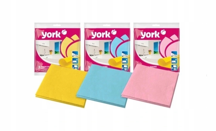 

York, Ścierka Domowa, 3 sztuki