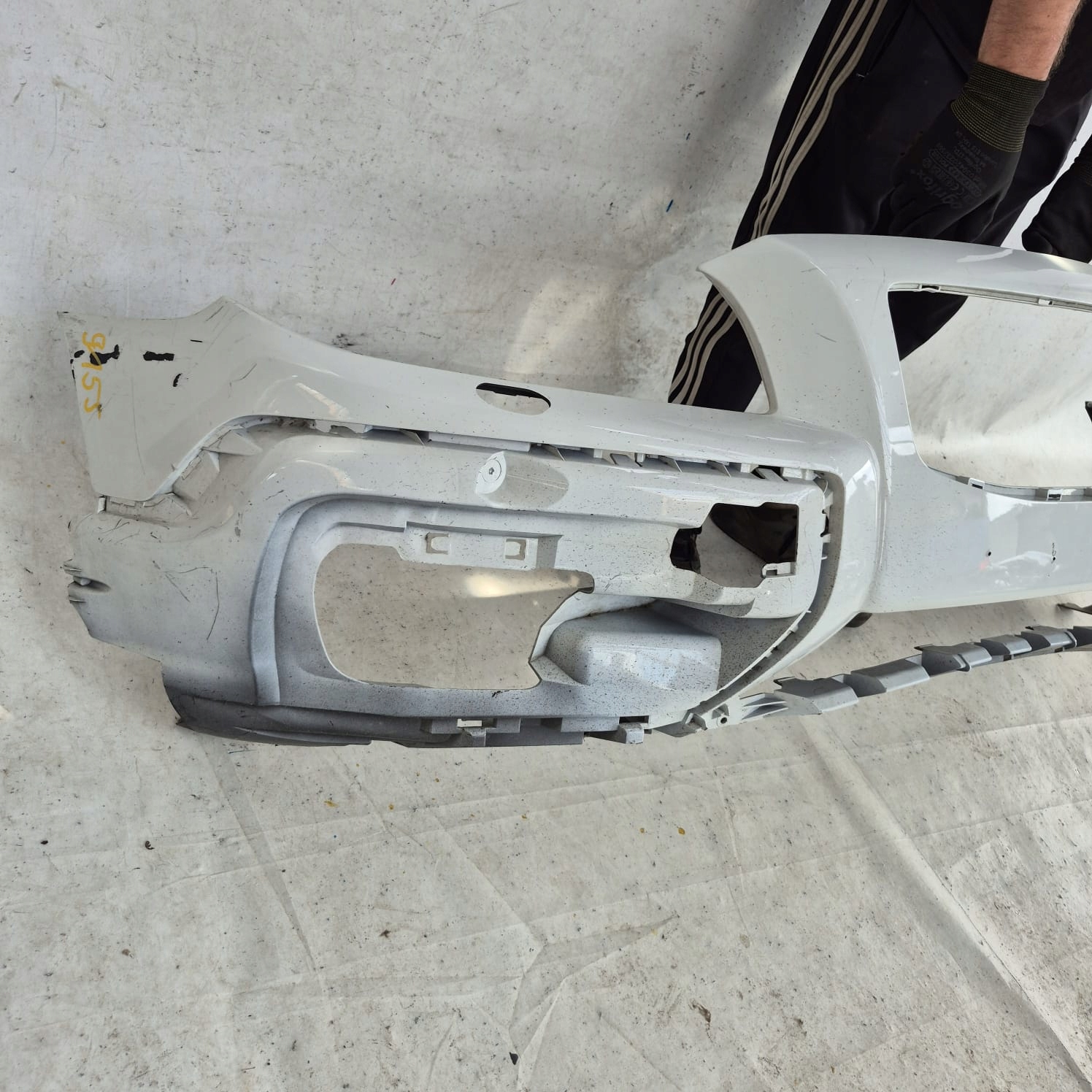 VOLVO XC70 II 2 07-16 bumper front front washer