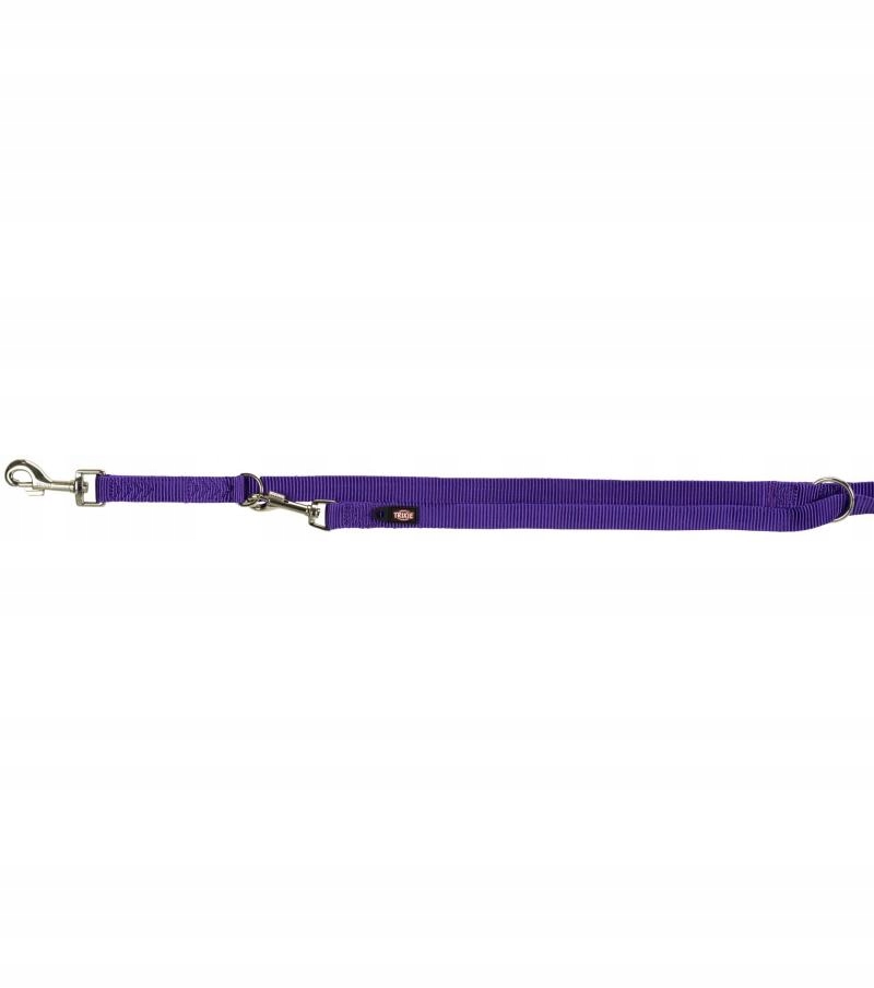 

Trixie Smycz regulowana Premium M-L 2m 20mm fiolet