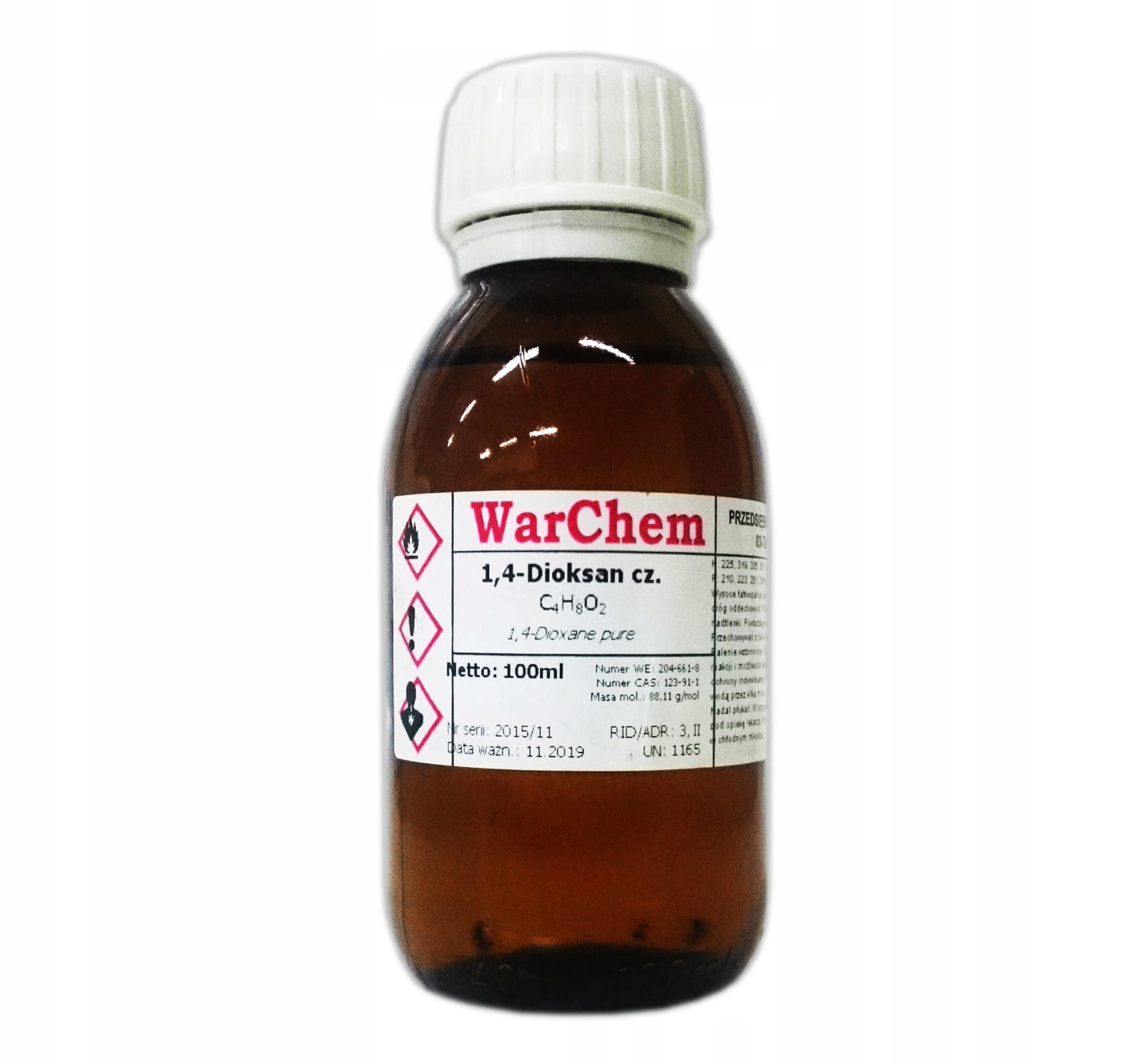 

1,4- Dioksan czysty 100ml