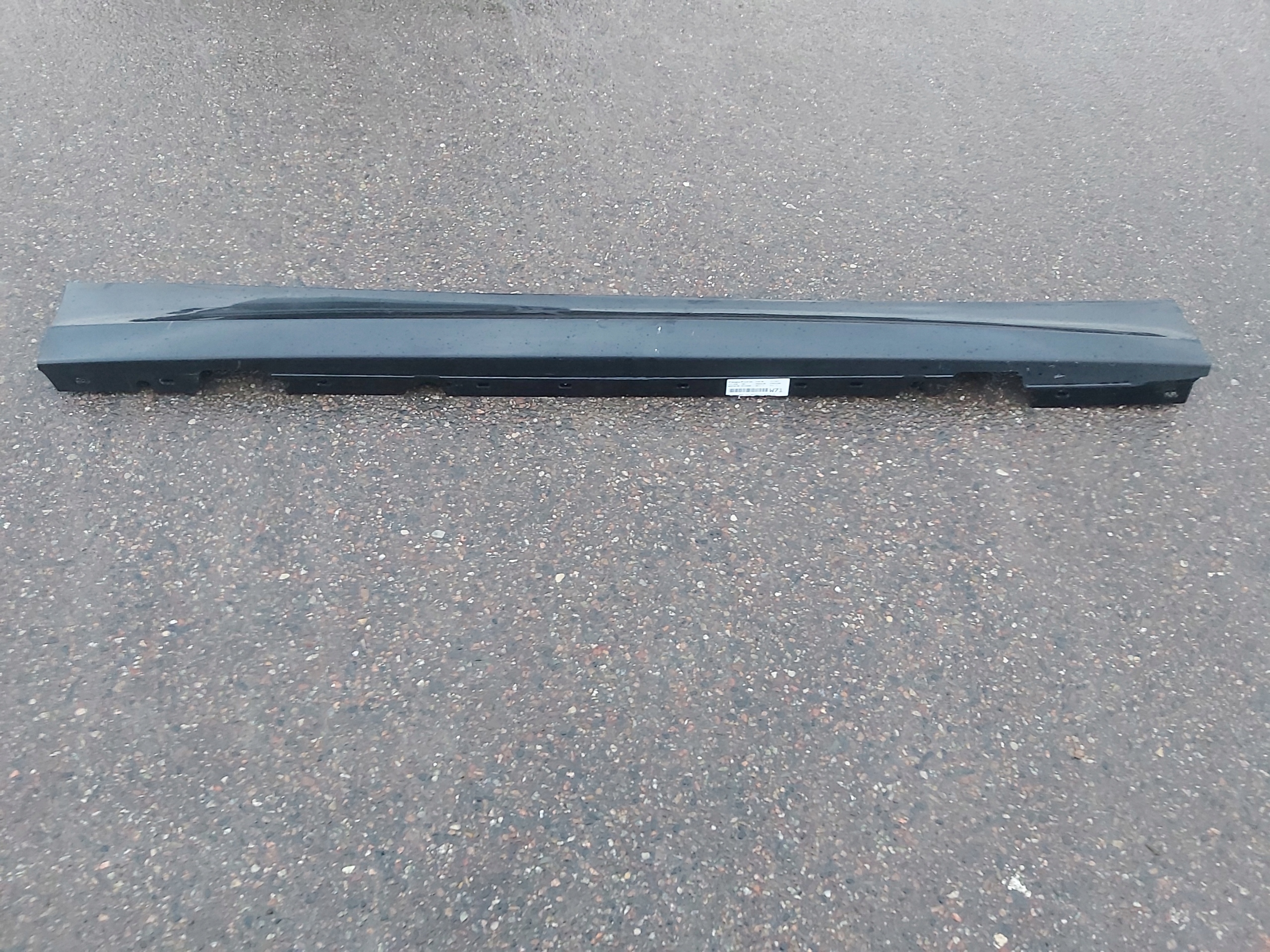 moulding threshold cap exterior right 7183234 BMW E81 E82 E88