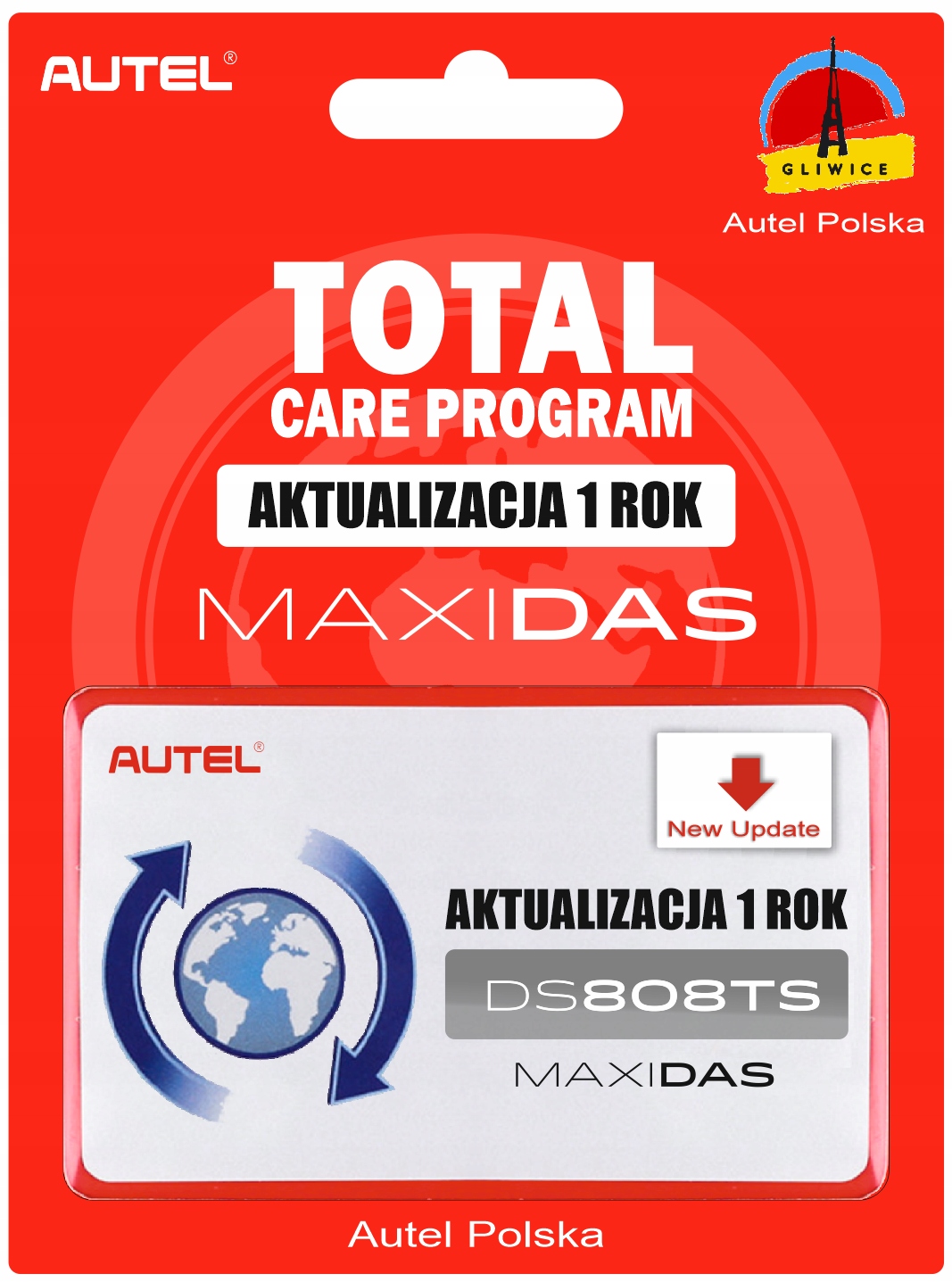 Aktualizace Autel MaxiDAS DS808 Ts Pl 1 Rok Pl
