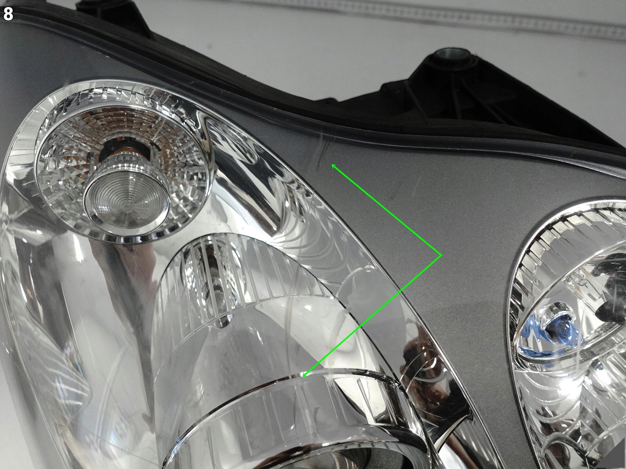 MAYBACH 57 W240 62 V240 03-13 light HEADLIGHT XENON front right