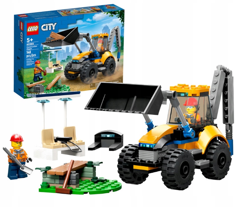 

Lego City Koparka Z Wymiennymi Narzędziami 60385