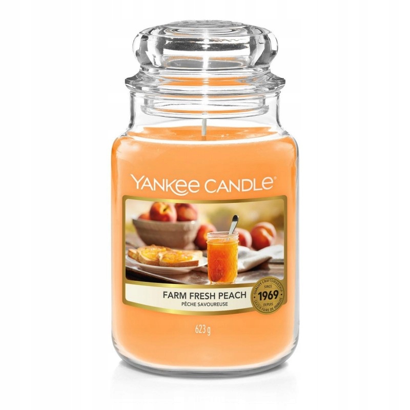 

Yankee Candle Świeca Farm Fresh Peach 623 g