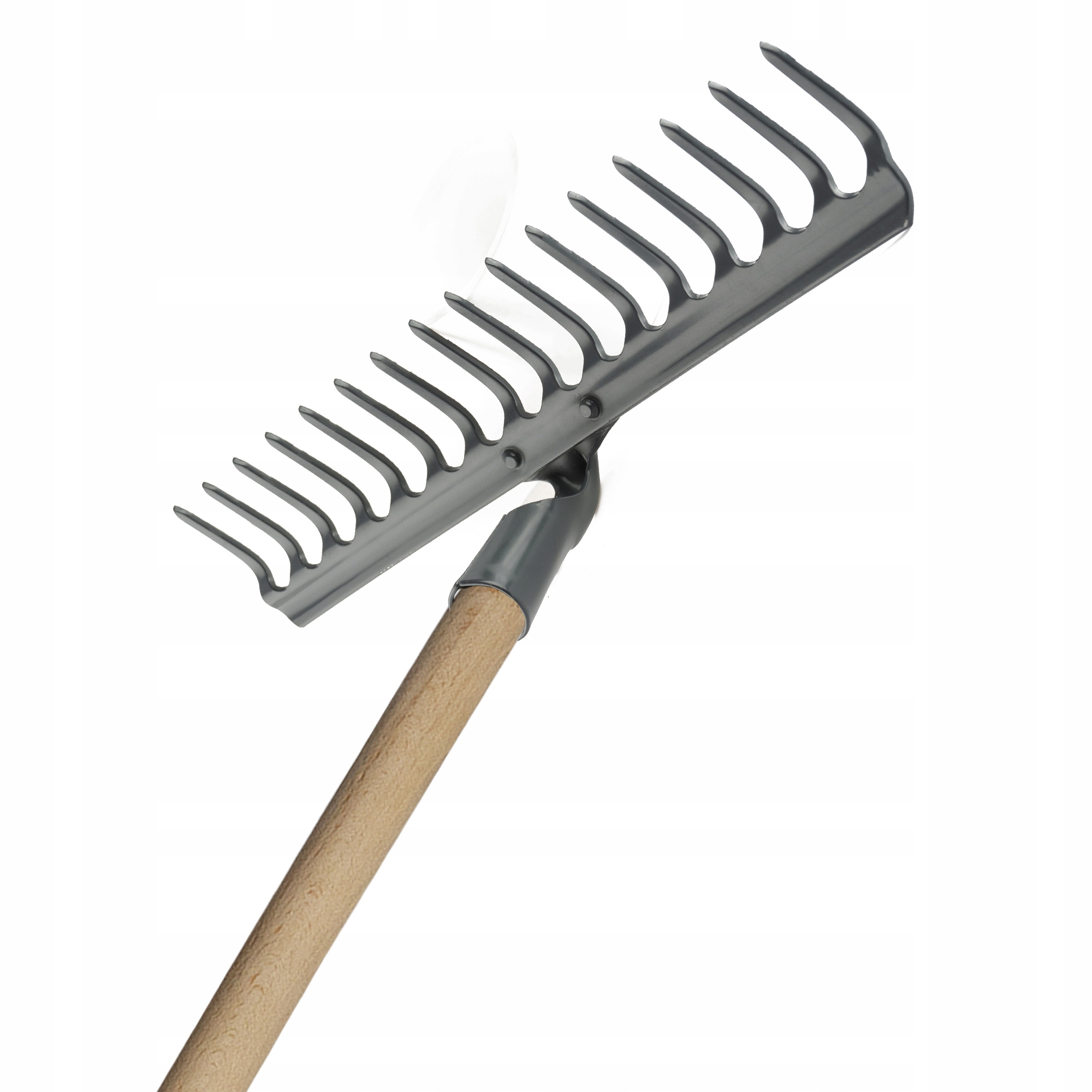 GRABIE OGRODOWE Z KIJEM WZMOCNIONE 16 ZĘBÓW TRZON Długość narzędzia 158 cm