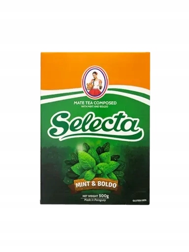 Levně Selecta Menta Boldo Refresca el Doble 0,5 kg