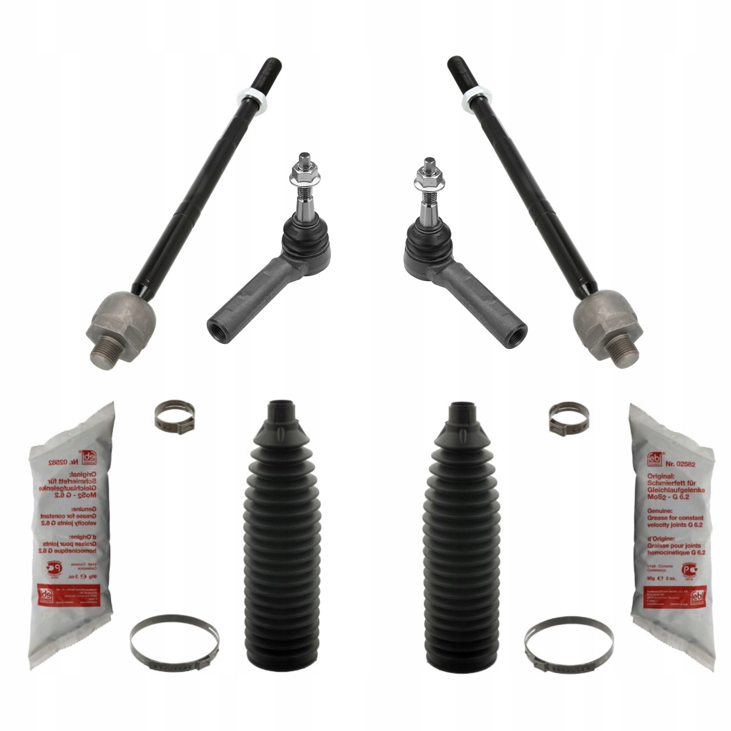 KOŃCÓWKI + DRĄŻKI + OSŁONY PRZÓD OPEL INSIGNIA A