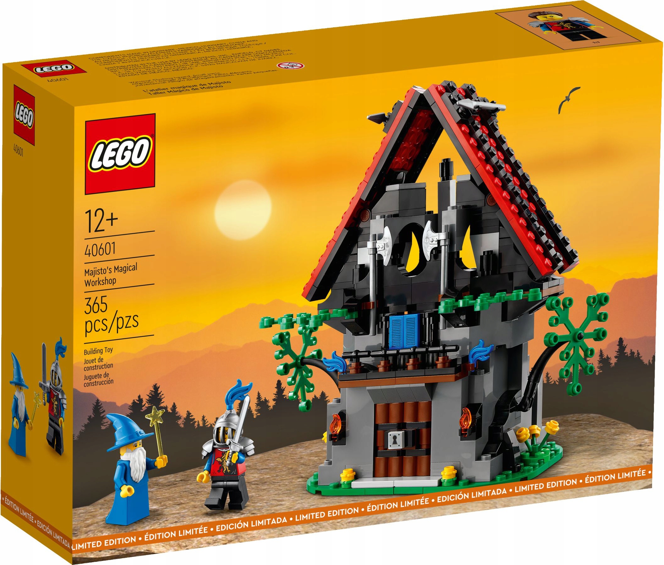 Shf Lego Castle 40601 Kouzelná dílna Majisto