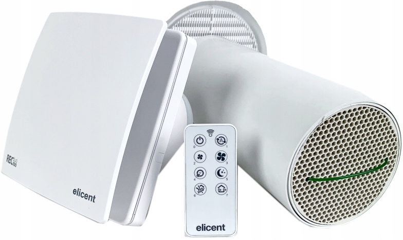 

Rekuperator ścienny 40m3/h Vantubo Recduo Plus