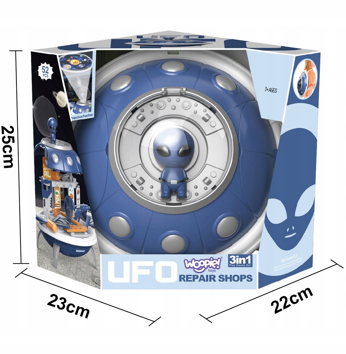 WARSZTAT MAJSTERKOWICZA KOSMITA PLECAK PROJEKTOR WOOPIE Seria WOOPIE