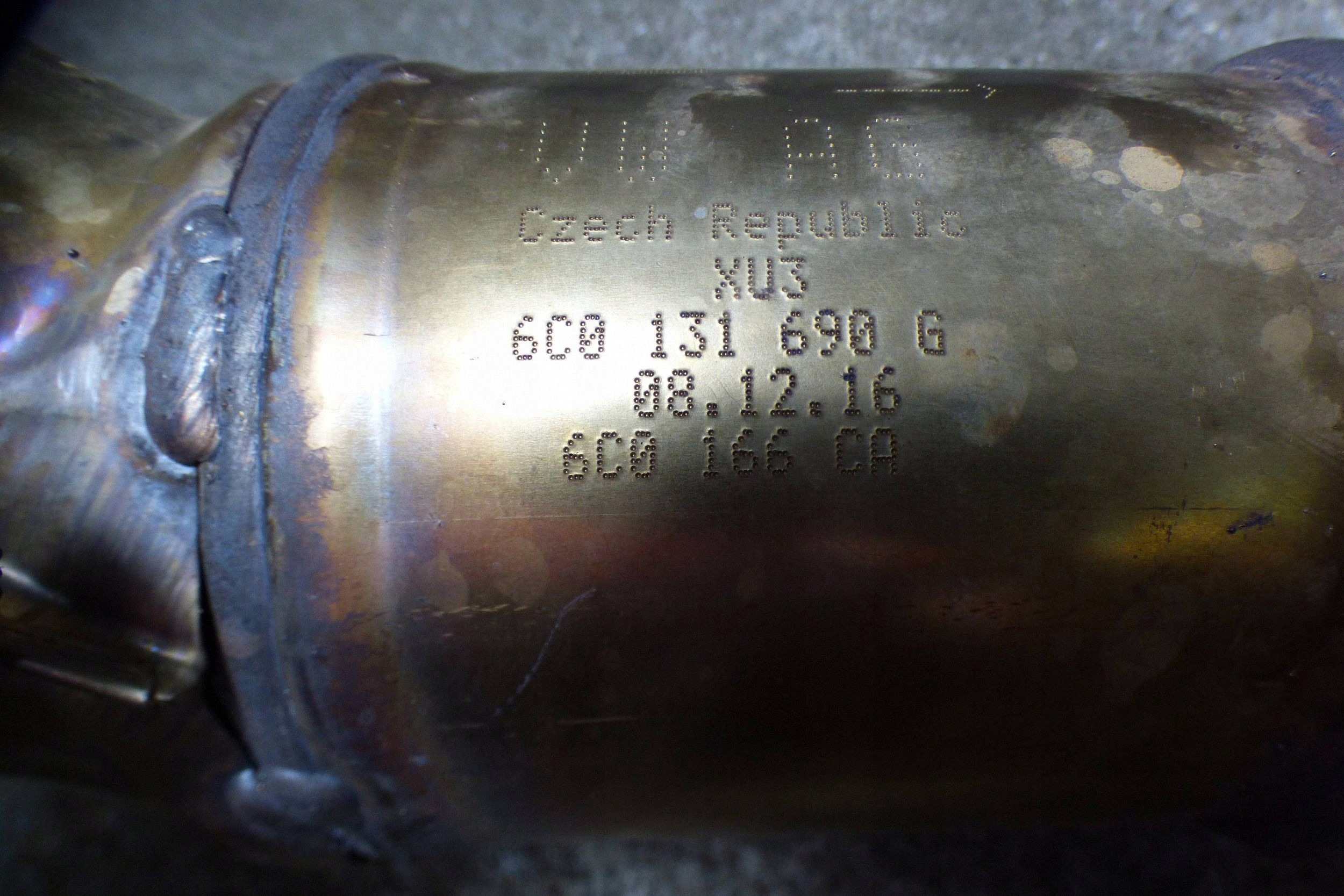 Skoda Fabia III catalyst 6C0131701A 6C0131690G st.BDB