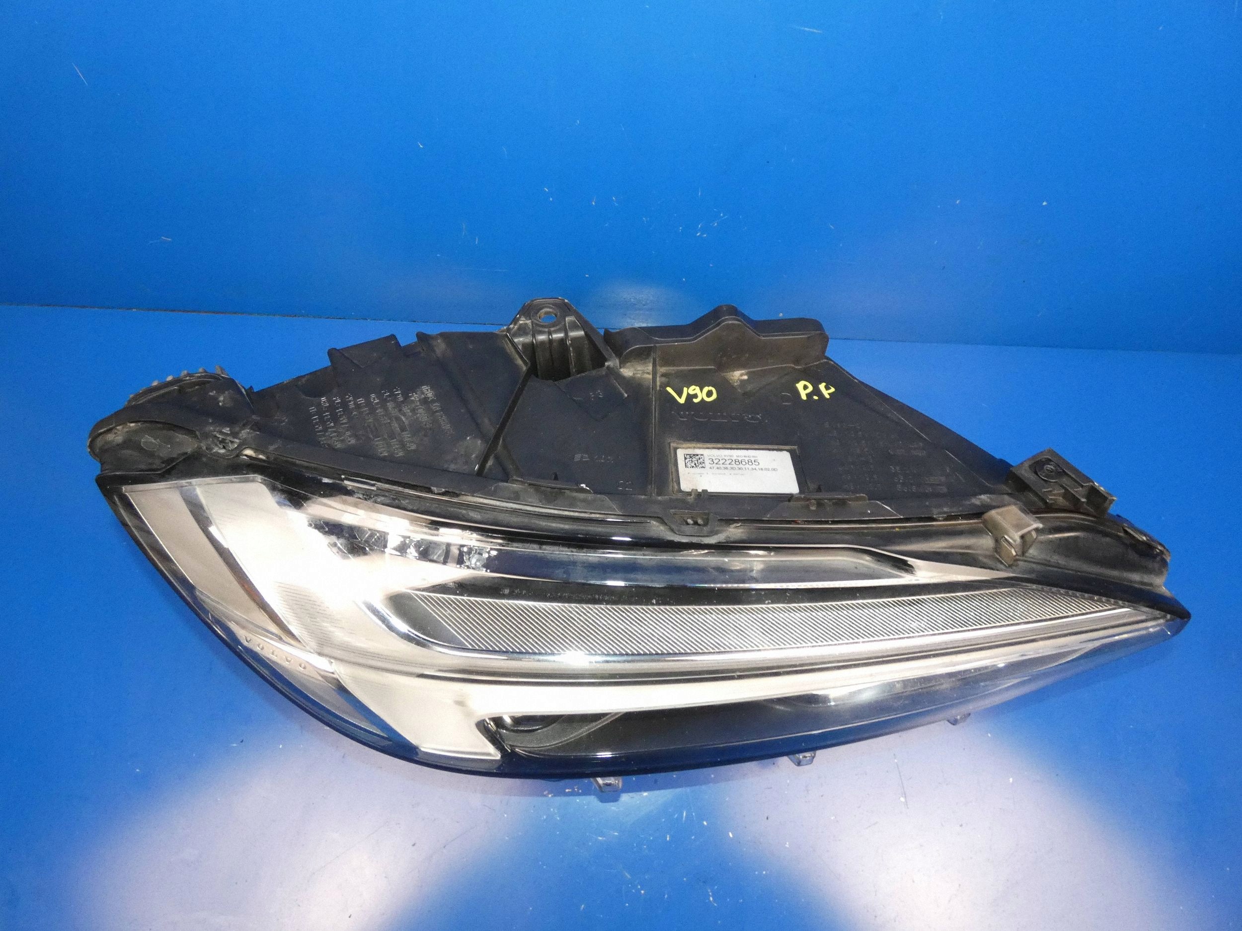 VOLVO V90 II S90 light right right front front FULL LED WERSJA ANGIELSKA