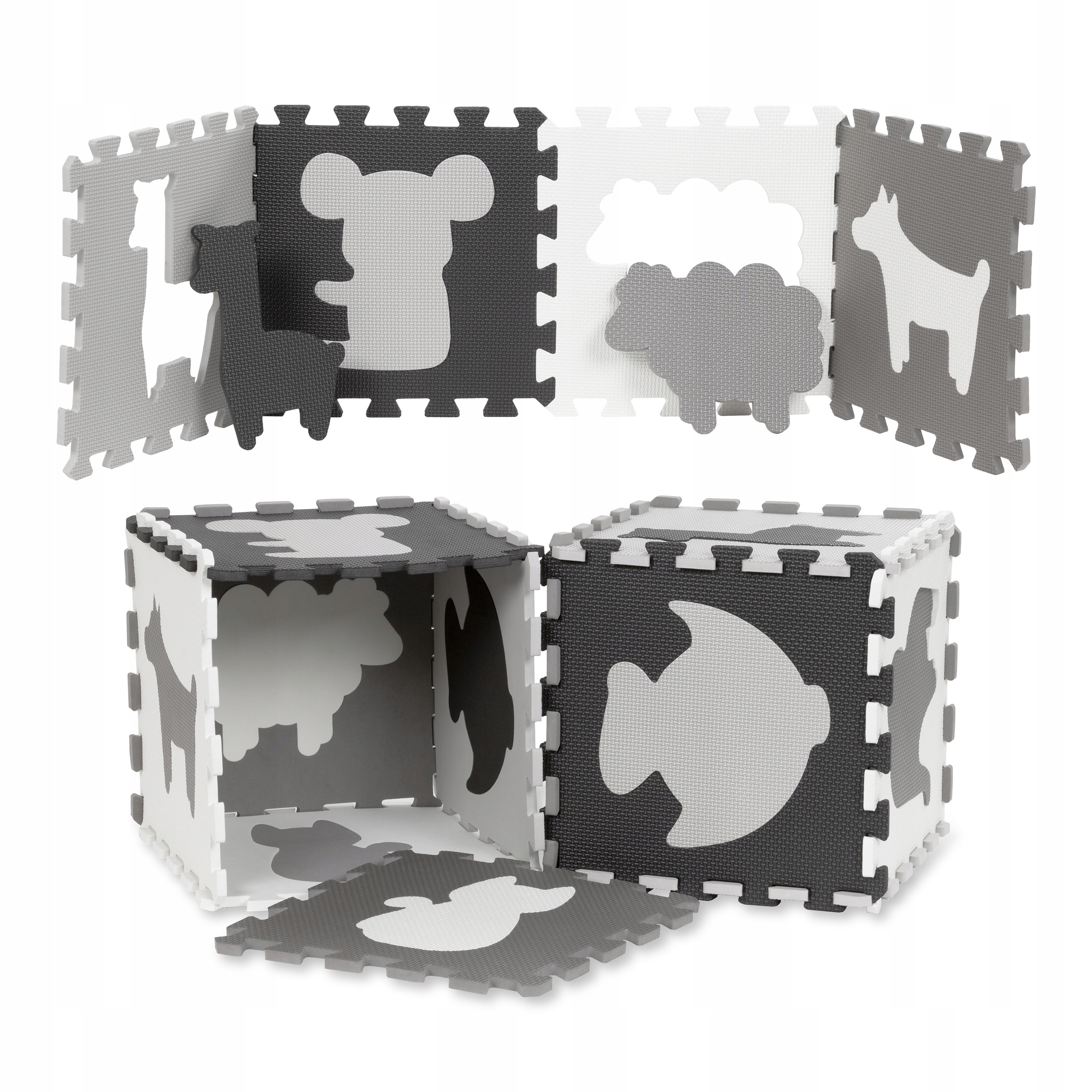 MATA PIANKOWA EDUKACYJNA PUZZLE PIANKOWE XXL KIDWELL HAPPY Kod producenta PUPIHAP01A2