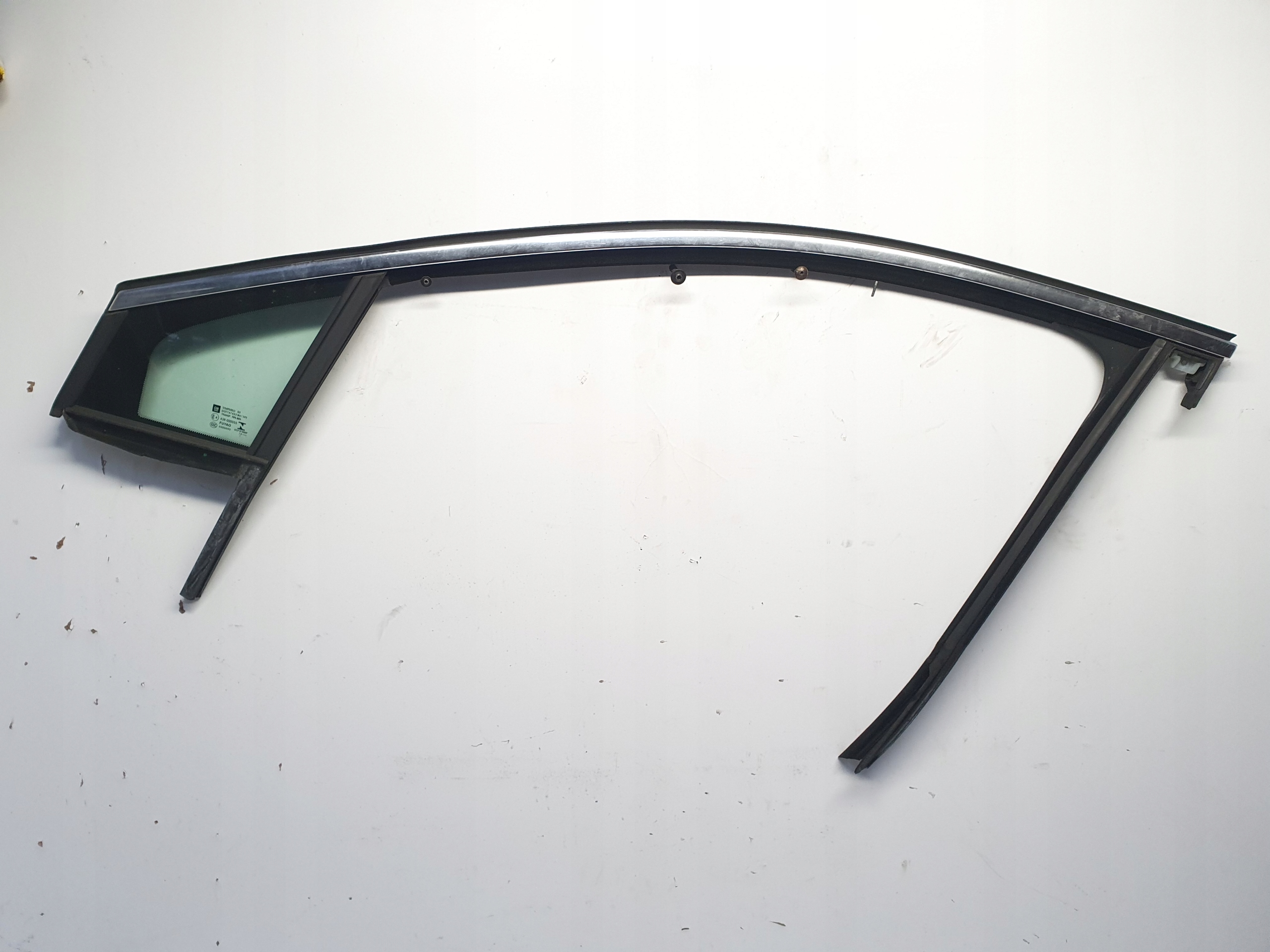 ASTRA K window gasket door left front CHROM 15