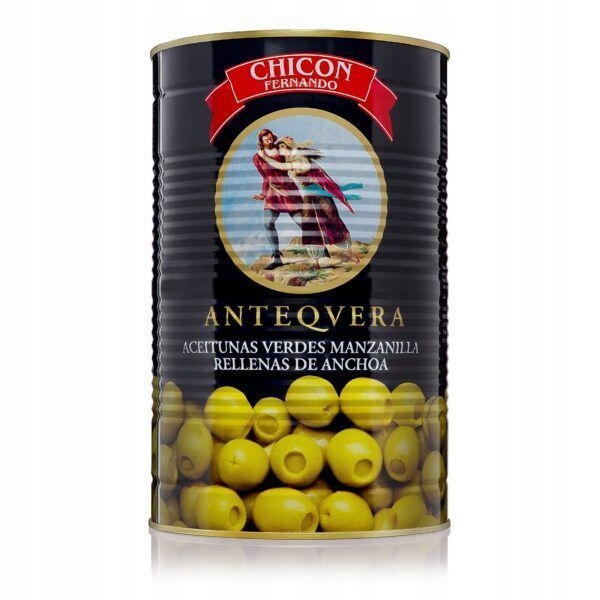 

Oliwki zielone Manzanilla nadziane Anchois 1485 g