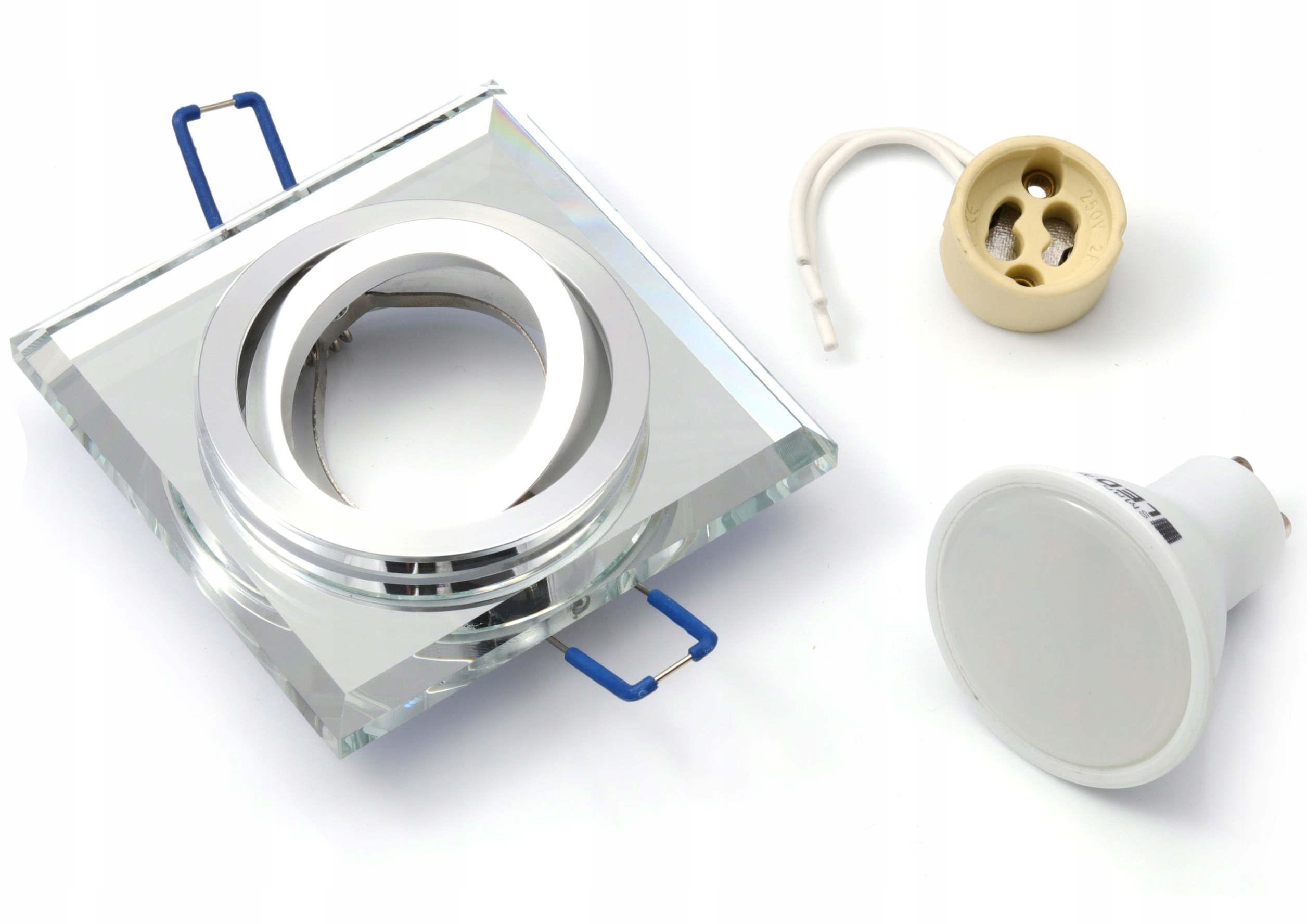 

Zestaw oprawa oprawka halogenowa GU10 Led 5W