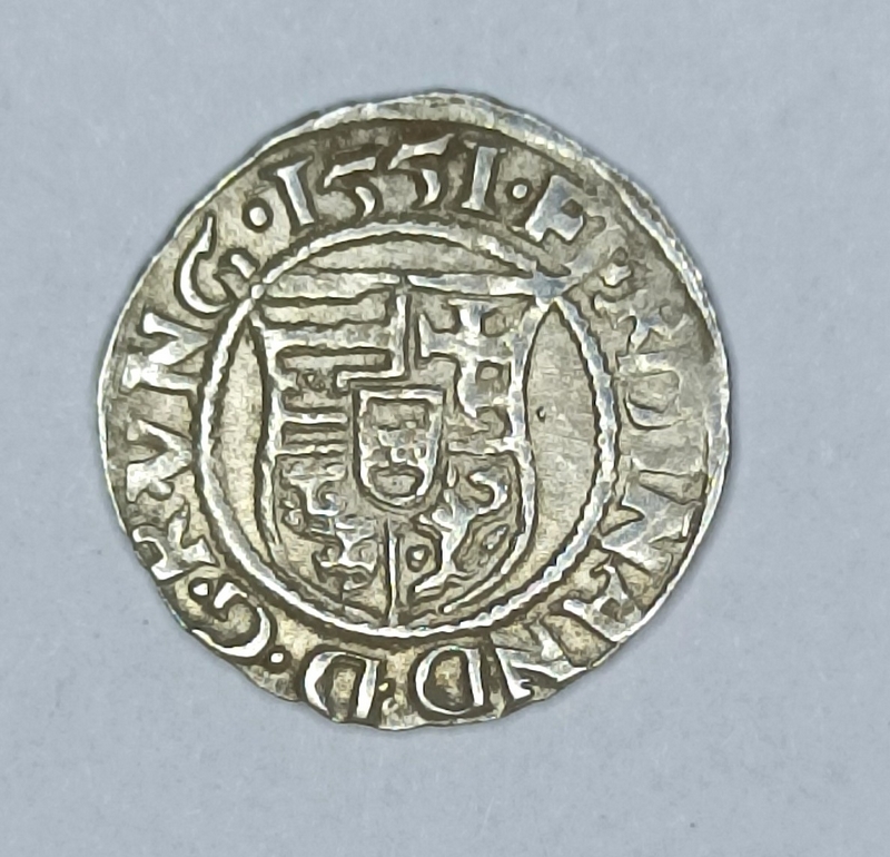 WĘGRY - DENAR 1551 (1) - FERDYNAND I - ładna