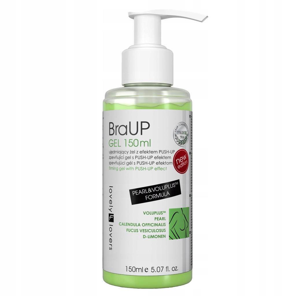 BraUp Gel zpevňující gel zvětšující poprsí 150 Ml