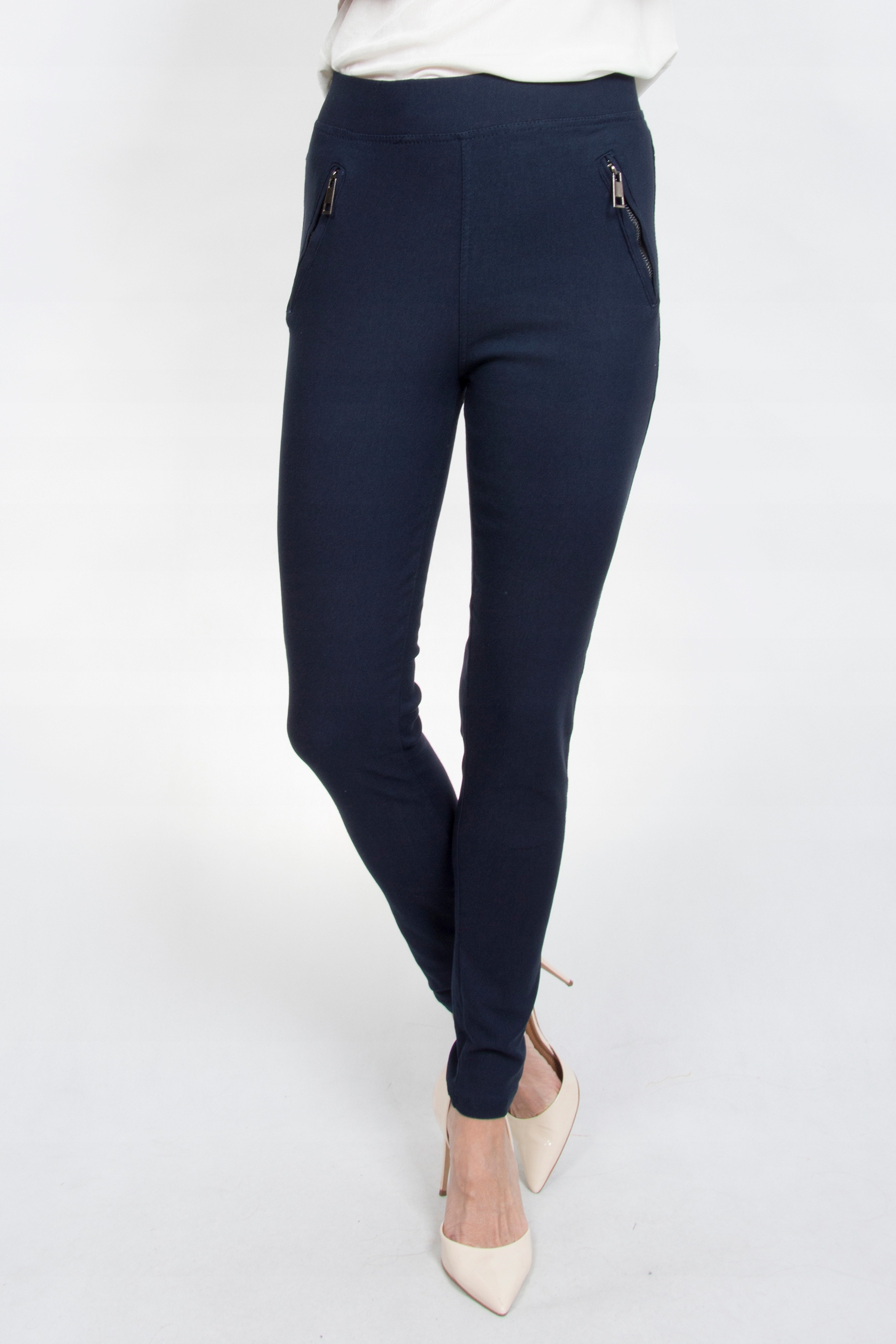 GL02_G DAMSKIE SPODNIE WYSZCZUPLAJĄCE r.XL/XXL Kolor niebieski