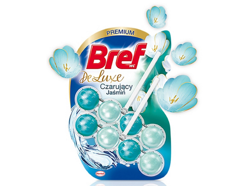 

Kostka do Wc Bref Deluxe Czarujący Jaśmin 3x50g