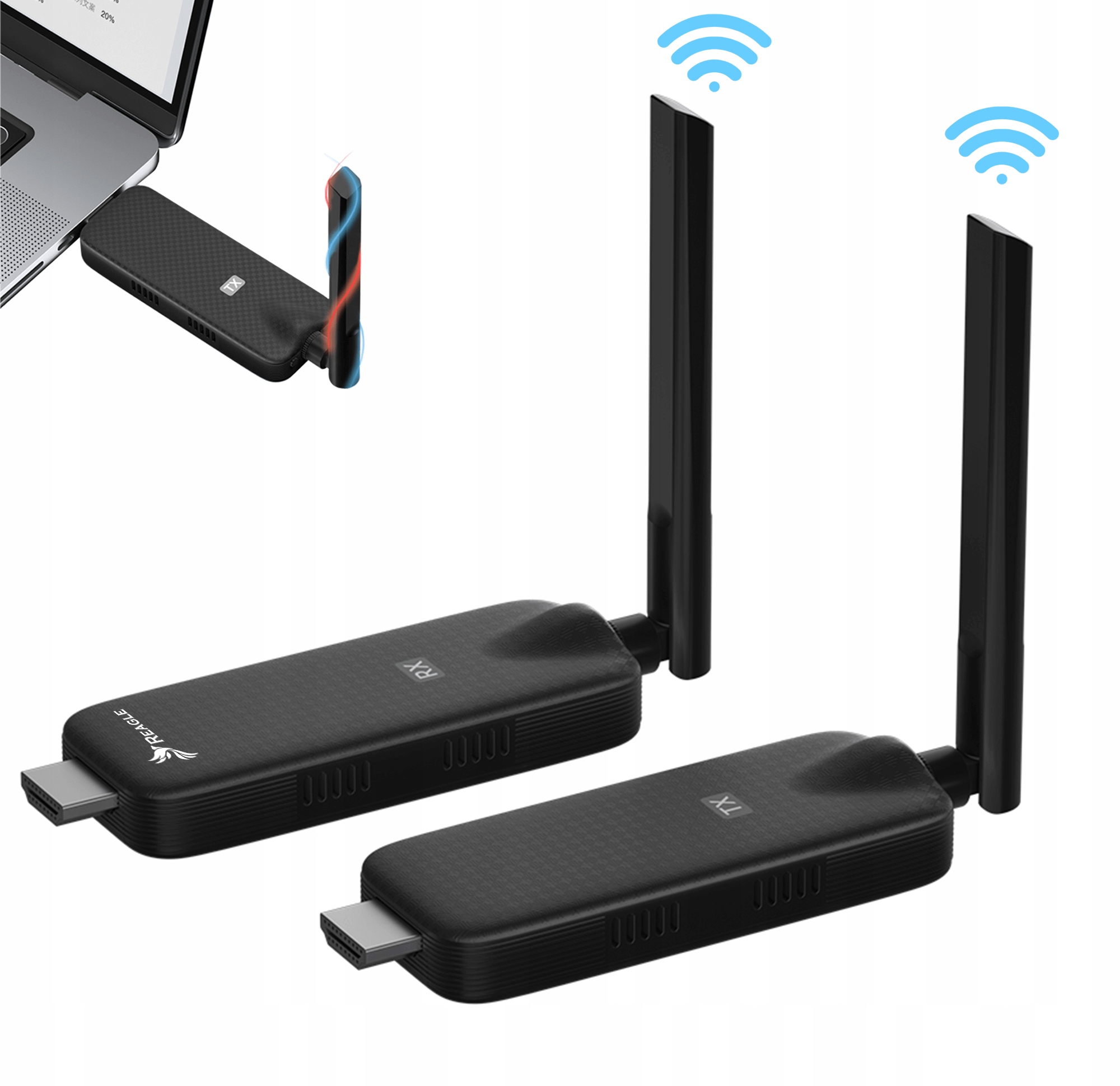 Bezdrátový Vysílač Obrazu Hdmi Vysílač Přijímač Full Hd 60 Hz 50 M