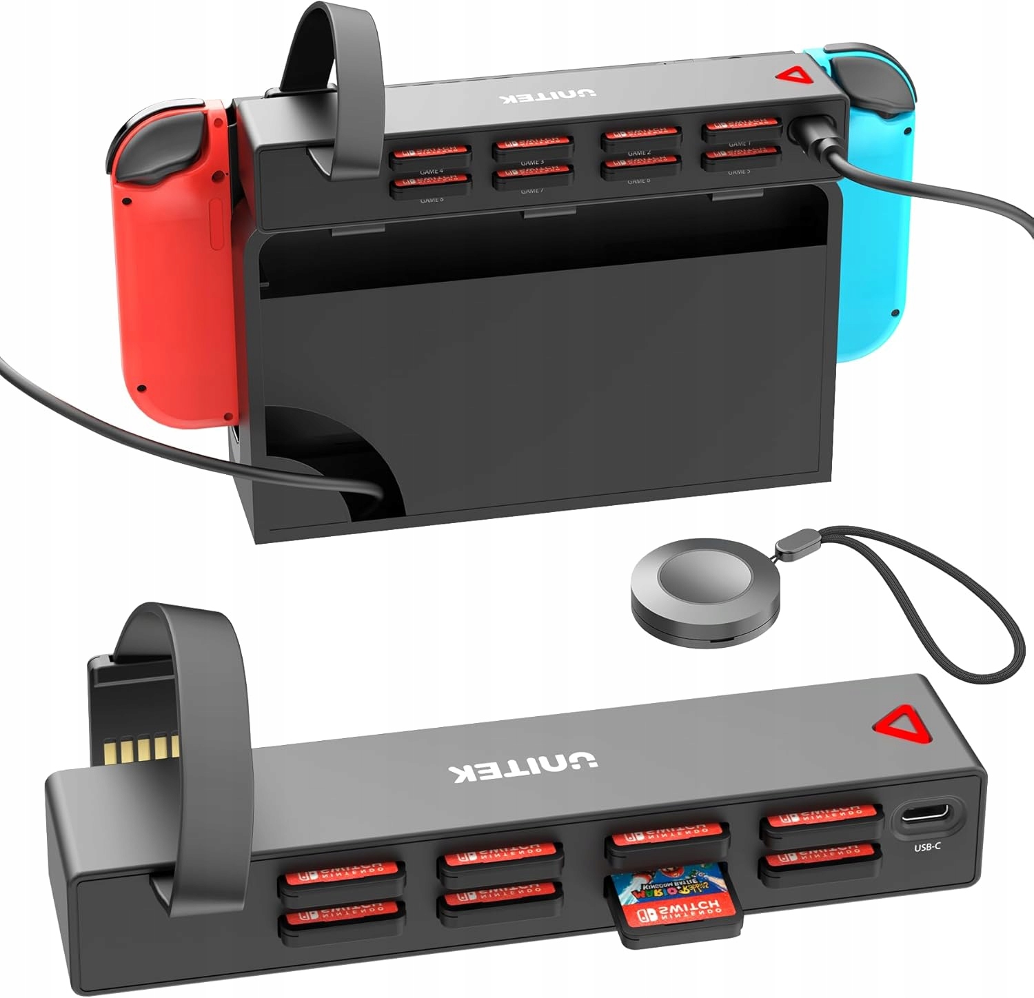 Czytnik kart do gier Unitek, ulepszona wersja przełącznika Multi Switch