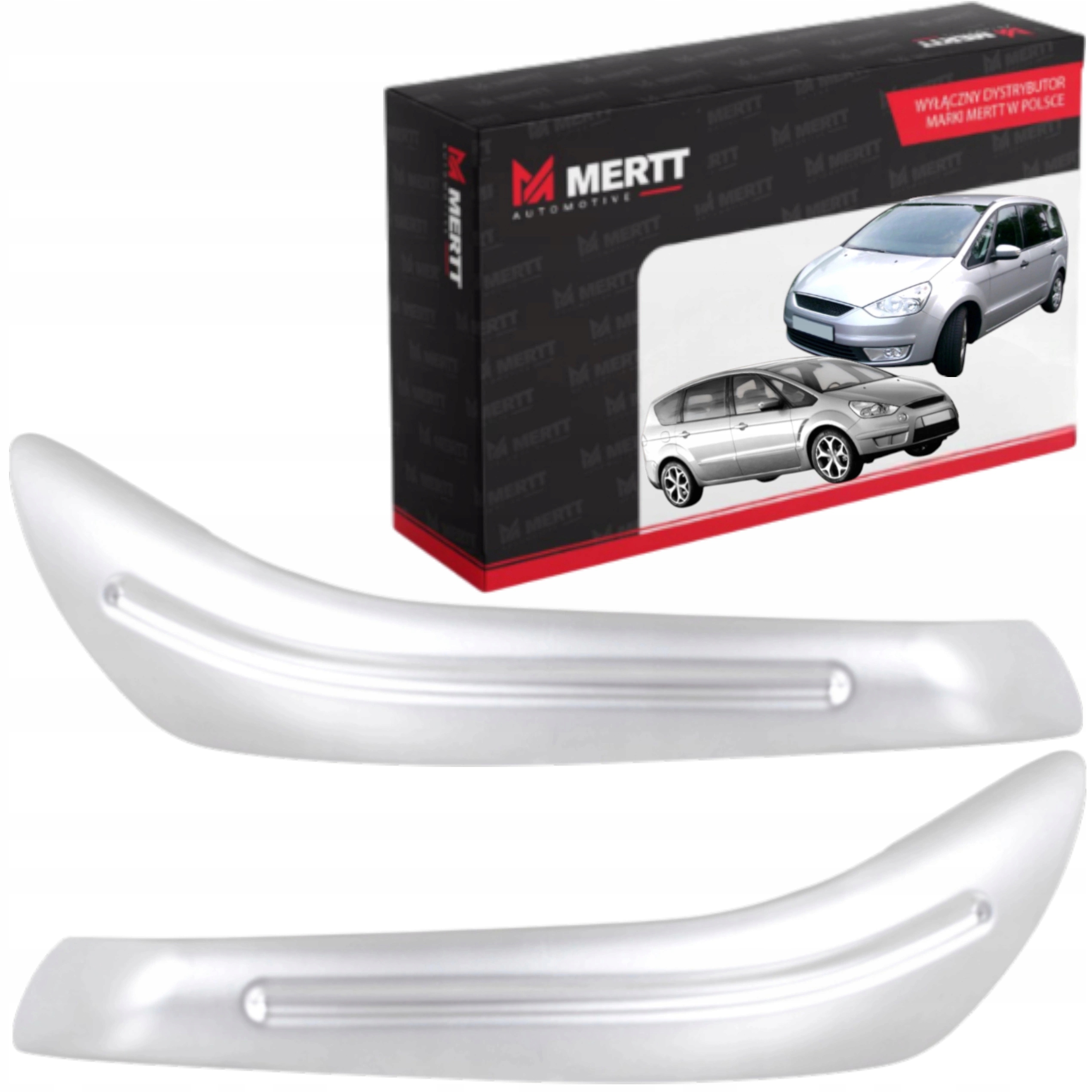 Krytky Lišty, Úchytky Dveří, Přední, Levé, Pravé, Ford Galaxy S-max 2006-15