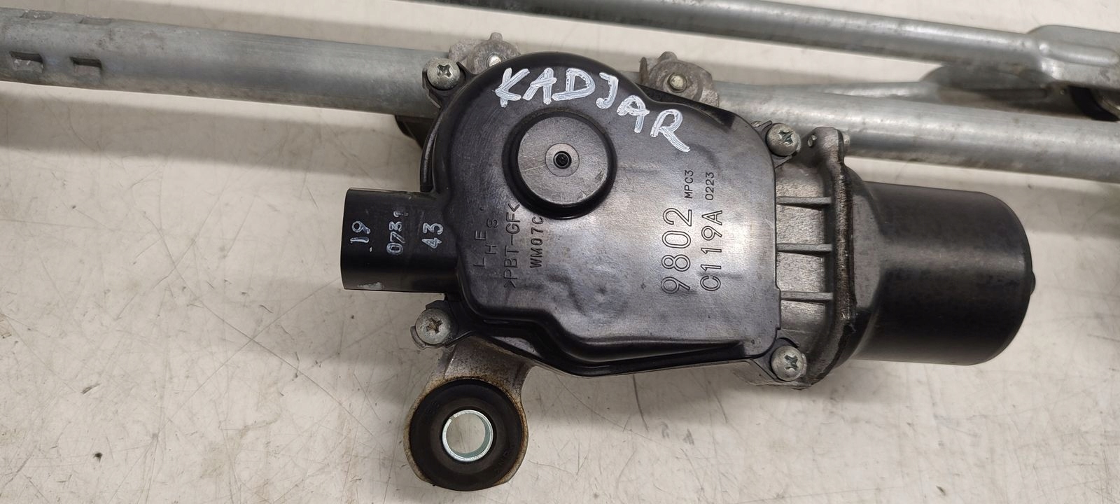 wiper mechanism Renault Kadjar