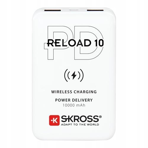 Powerbanka Skross 10000 mAh bílá