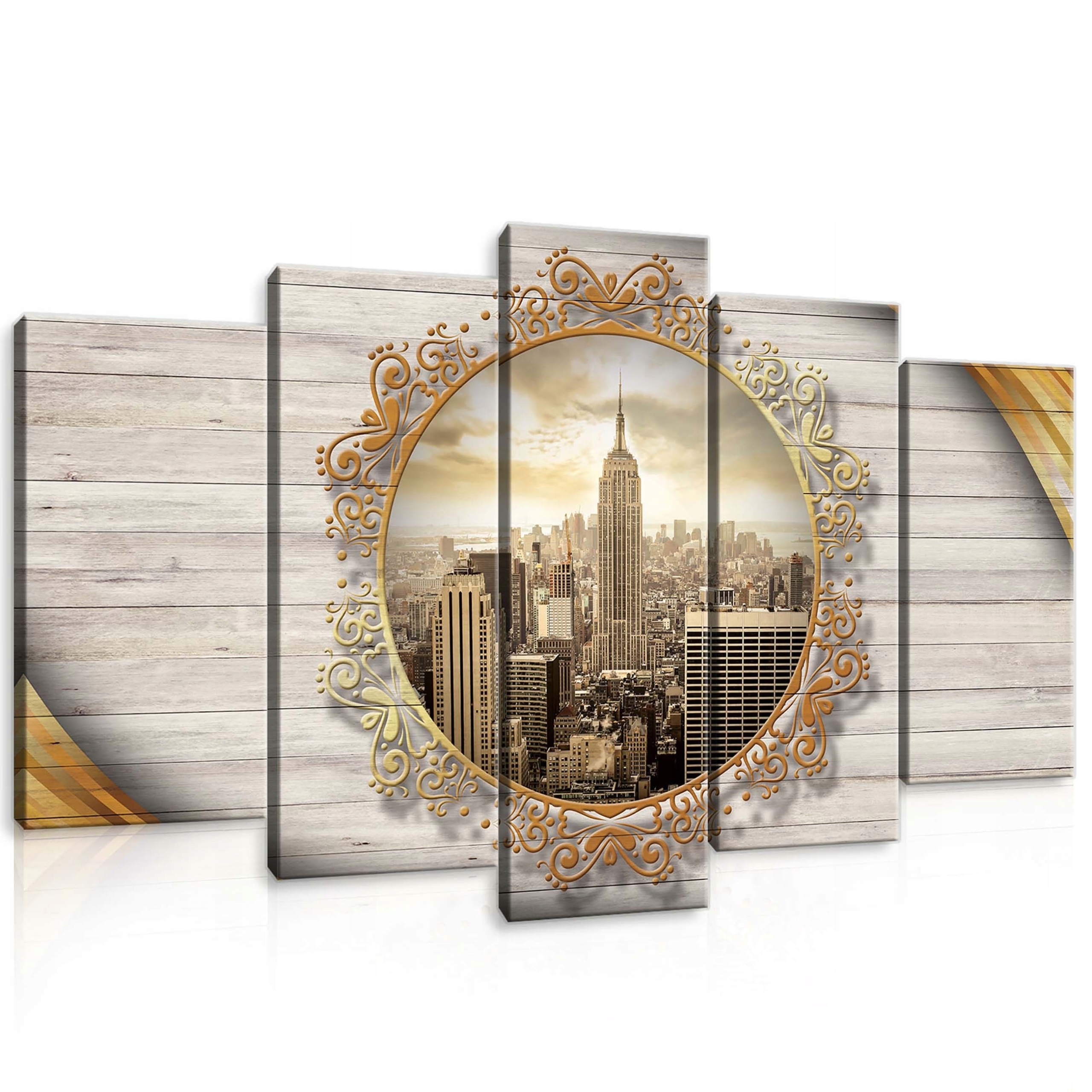 Obraz 100x60 New York Empire State Building panorama města mrakodrapy