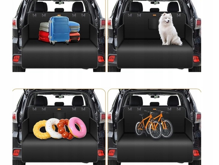 POKROWIEC MATA OCHRONNA DO BAGAŻNIKA SAMOCHODU DLA PSA KOTA MOCNA 185X105CM Model 009