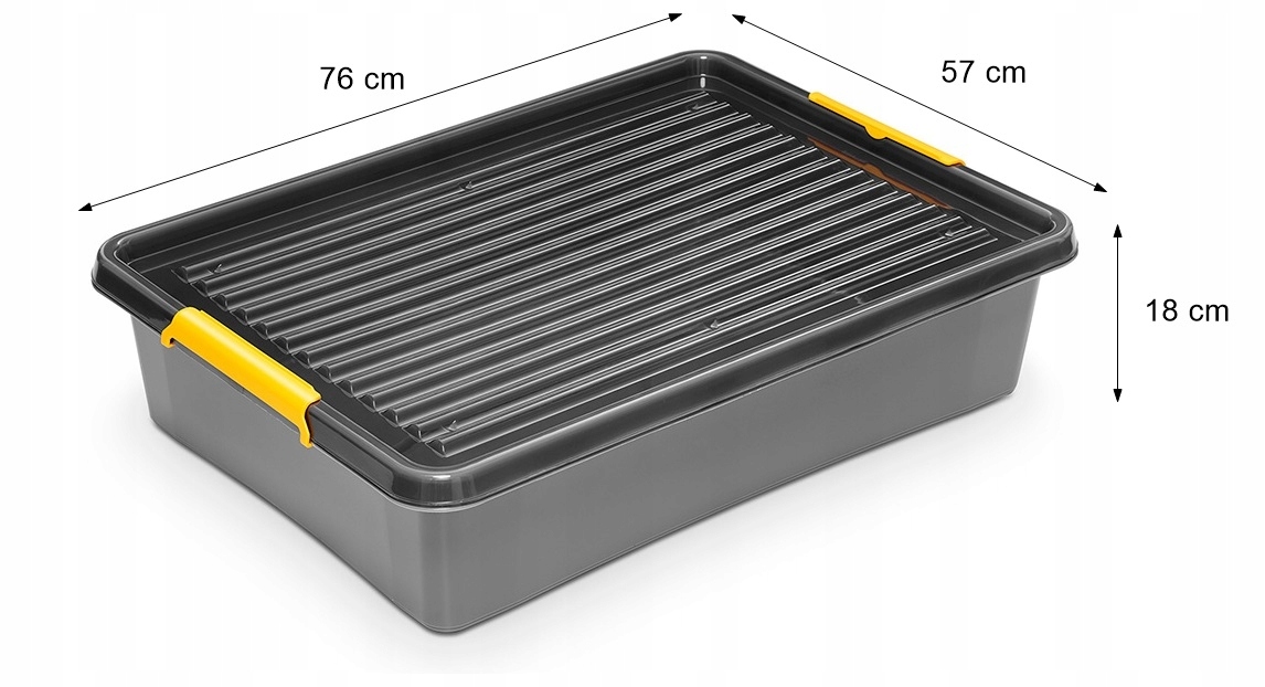 Pojemnik do przechowywania pod łóżko 61L Marka ORPLAST