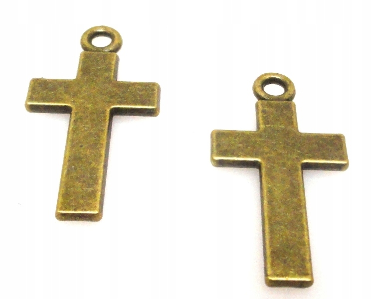 

Zawieszka krzyż 24x13mm antyczny brąz