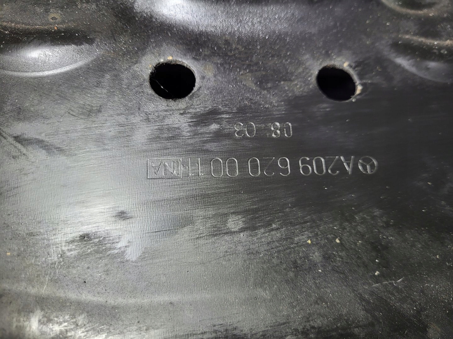 MERCEDES CLK A209 W209 C209 axle beam subframe axle beam sider RAMA bar front