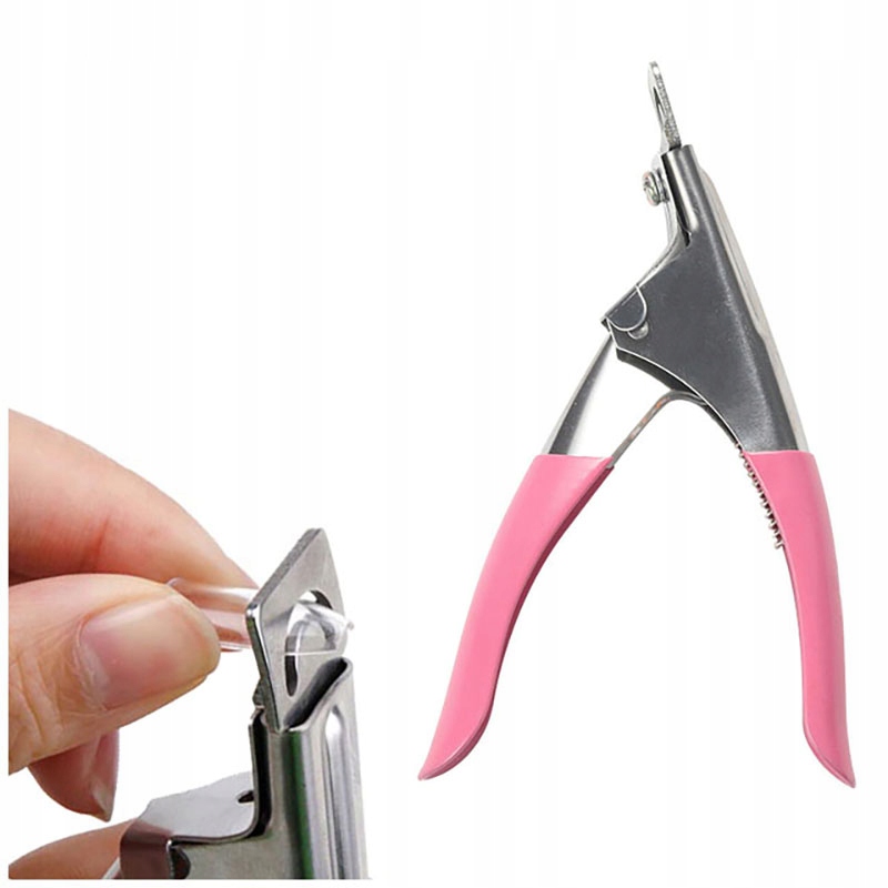 

Gilotyna Do Tipsów Różowa Profesjonalna