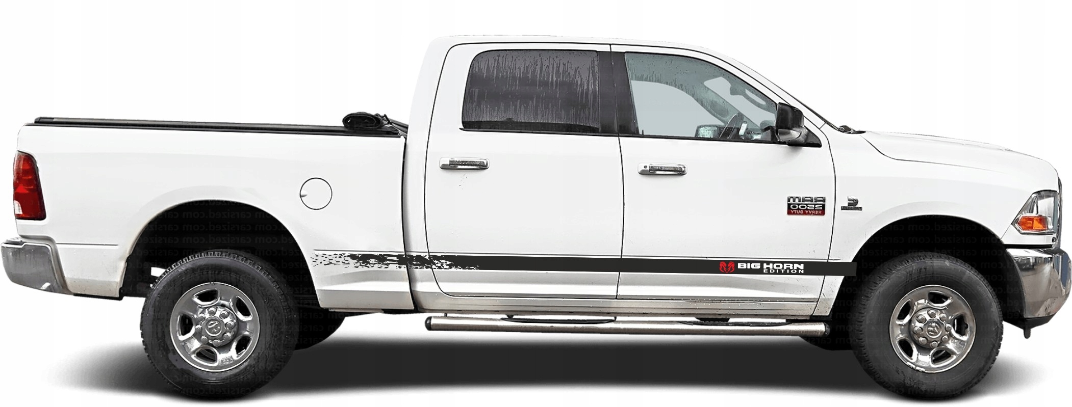 Side stripes stickers on the Dodge Ram высокое качество