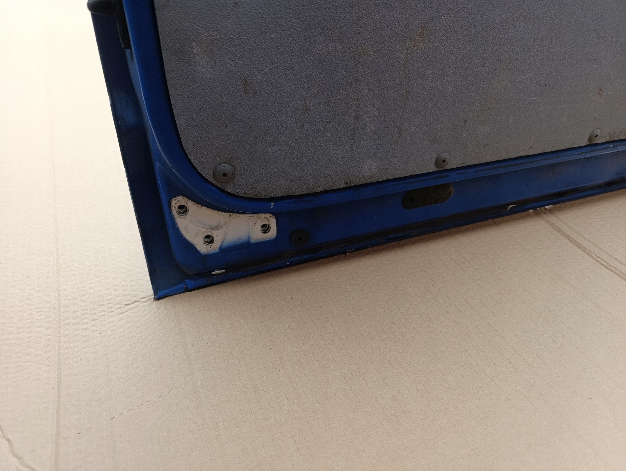 VW T5 door sliding right blue