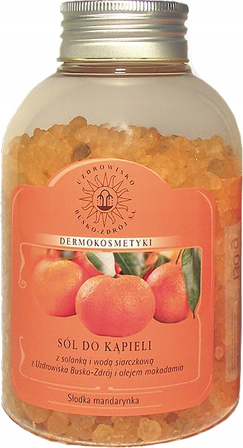 SÓL DO KĄPIELI SŁODKA MANDARYNKA REGENERACJA 500g