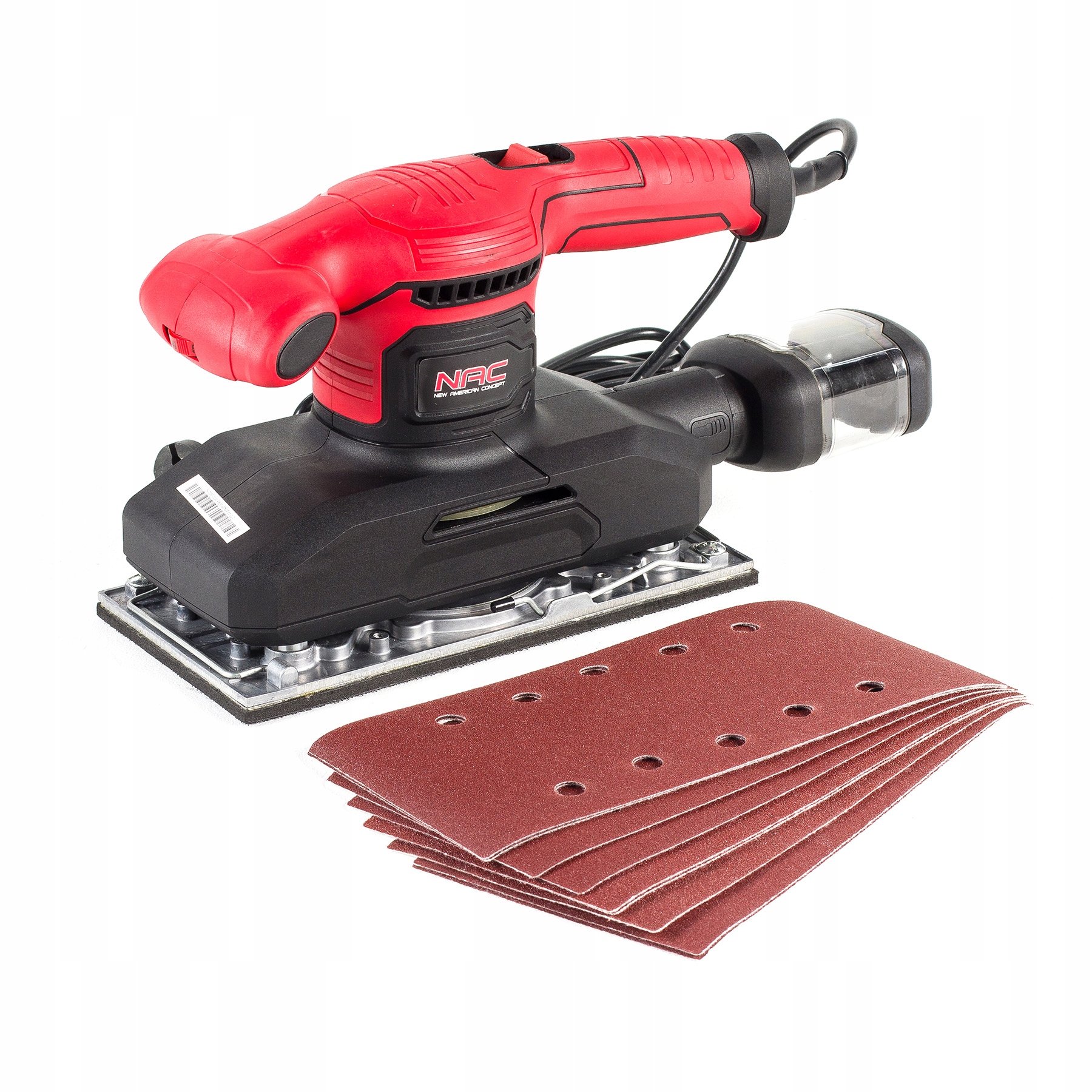 Oscilační Bruska Nac Noha 115 X 230 MM 380 W Odsávání Regulace Otáček
