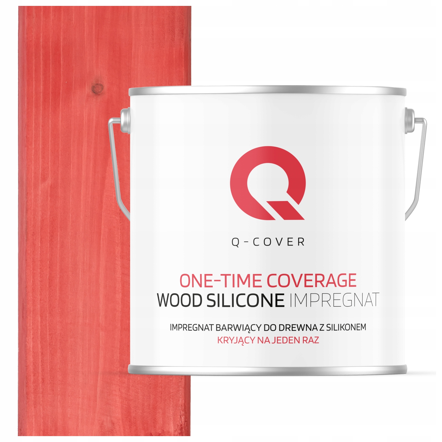 Krycí Impregnát Na Drevo Na Jedno Použitie Extra Farba Uv Ružová 5 L