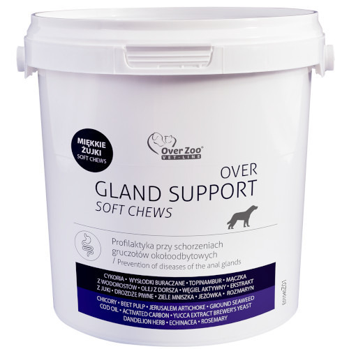 Over Zoo Vet Line Over Gland Support soft chews żujki 450g