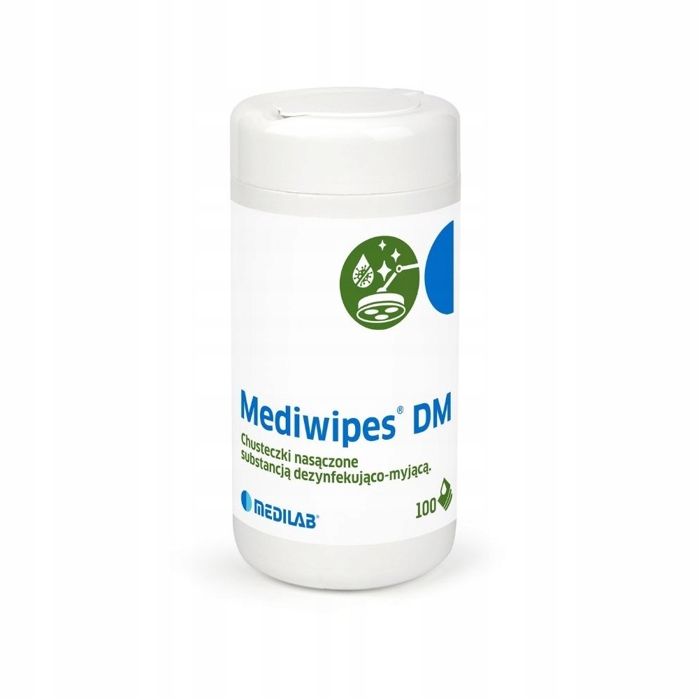 

Mediwipes DM chusteczki dezynfekujące 100szt Tuba